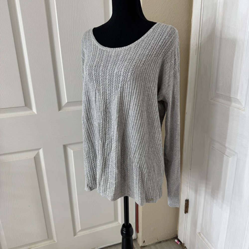 Gray Knit Sweater
